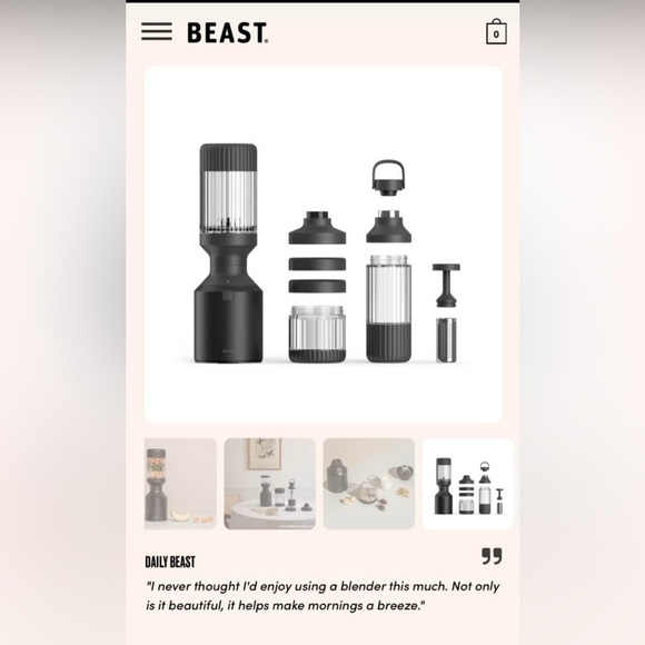 Beast Blender Plus & Hydration Bottle - Picture 2 of 3